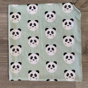 serviettes de table panda